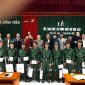 Trước ngày hội giao quân: Xã Đồng Tiến đã tổ chức Lễ tiễn thanh niên lên đường nhập ngũ năm 2023