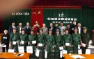 Trước ngày hội giao quân: Xã Đồng Tiến đã tổ chức Lễ tiễn thanh niên lên đường nhập ngũ năm 2023