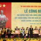 Lễ công bố huyện Triệu Sơn, Nông Cống, Thiệu Hóa đạt chuẩn NTM và đón nhận Huân chương lao động hạng Ba.