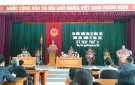 Kỳ họp thứ 9, HĐND xã Đồng Tiến khóa XVIII, nhiệm kỳ 2016 - 2021