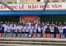 Đoàn tài trợ Hà Nội trao quà tết cho học sinh có hoàn cảnh đặc biệt khó khăn tại trường Tiểu học Đồng Tiến